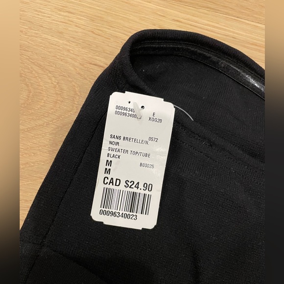 Black tube top - Picture 2 of 3